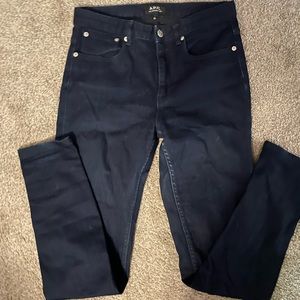 APC skinny jeans size 26